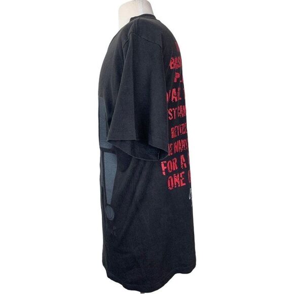 Vintage Basketball T-Shirt XL Black Scared Stiff - Picture 2 of 10